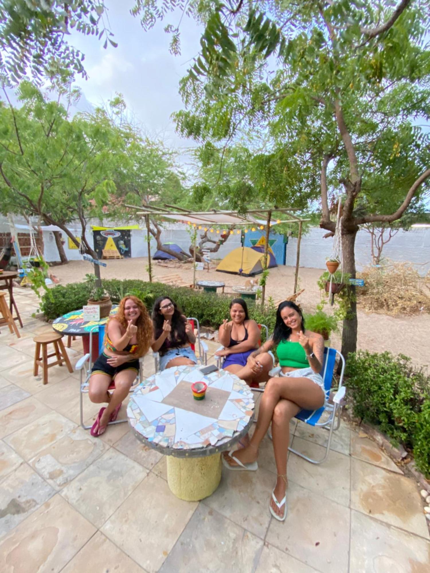 Canoa Roots Hostel & Camping Canoa Quebrada Exterior foto